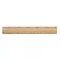   Rigla 30 cm, 2401E16417, Everestus, 31x4x0.6 cm, Bambus, Maro