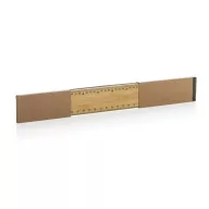   Rigla 30 cm, 2401E16417, Everestus, 31x4x0.6 cm, Bambus, Maro