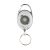 Breloc roller clip, 2410E23363, Everestus, 6.8 x 3.5 x 0.9 cm, ABS, Alb