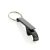 Breloc cu desfactor de sticle si conserve, 2410E23364, Everestus, 5.5 x 1 x 1.5 cm, Aluminiu, Negru