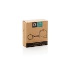 Breloc cu ruleta 1M, 2410E23343, Everestus, 4 x 3.7 x 1.4 cm, ABS, Alb