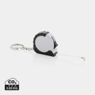 Breloc cu ruleta 1M, 2410E23343, Everestus, 4 x 3.7 x 1.4 cm, ABS, Alb