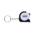 Breloc cu ruleta 1M, 2410E23343, Everestus, 4 x 3.7 x 1.4 cm, ABS, Alb