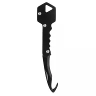   Cutter pliabil pentru deschidere colete, 6,8x2,3x0,8 cm, Everestus, 20SEP1150, otel inoxidabil, negru