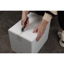 Cutter 2401E16353, Everestus, 16.3x2.5x2 cm, ABS, Otel, Gri