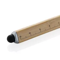   Creion tamplar multifunctional, 2401E16195, XD, 14.8xØ1 cm, Bambus, Grafit, Maro