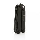 Cleste multifunctional, GearX, 22FEB1404, 11.7x3.8x1.9 cm, Otel, Negru