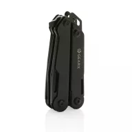   Cleste multifunctional, GearX, 22FEB1404, 11.7x3.8x1.9 cm, Otel, Negru