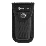   Cleste multifunctional, GearX, 22FEB1404, 11.7x3.8x1.9 cm, Otel, Negru