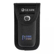   Cleste multifunctional, GearX, 22FEB1404, 11.7x3.8x1.9 cm, Otel, Negru