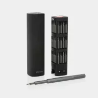   Set surubelnite 56 piese, 2401E16218, GearX, 15x3.6x3.6 cm, Aluminiu, Negru