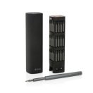 Set surubelnite 56 piese, 2401E16218, GearX, 15x3.6x3.6 cm, Aluminiu, Negru