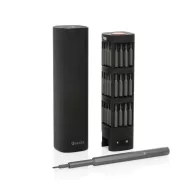   Set surubelnite 56 piese, 2401E16218, GearX, 15x3.6x3.6 cm, Aluminiu, Negru