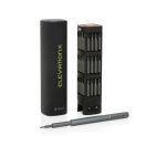 Set surubelnite 56 piese, 2401E16218, GearX, 15x3.6x3.6 cm, Aluminiu, Negru