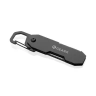   Cutter pliabil cu carabina, 2509E17049, GearX, 9.1x2.3x0.8 cm, Otel, Negru