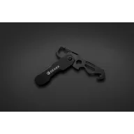   Cutter pliabil cu carabina, 2509E17049, GearX, 9.1x2.3x0.8 cm, Otel, Negru