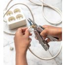 Unealta multifunctionala 12 functii, solida si durabila, Everestus, SD, aluminiu, otel inoxidabil, argintiu