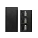 Set surubelnite, GearX, 42FEB230169, 13.3x6.7x1.6 cm, Aluminiu, ABS, Negru