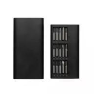   Set surubelnite, GearX, 42FEB230169, 13.3x6.7x1.6 cm, Aluminiu, ABS, Negru