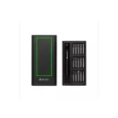 Set surubelnite, GearX, 42FEB230169, 13.3x6.7x1.6 cm, Aluminiu, ABS, Negru