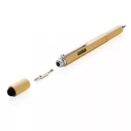   Pix unealta multifunctionala 5-in-1, 21MAR2821, 1.3x15 cm, Everestus, Bambus, Natur
