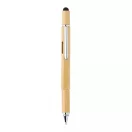 Pix unealta multifunctionala 5-in-1, 21MAR2821, 1.3x15 cm, Everestus, Bambus, Natur