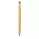 Pix unealta multifunctionala 5-in-1, 21MAR2821, 1.3x15 cm, Everestus, Bambus, Natur