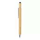 Pix unealta multifunctionala 5-in-1, 21MAR2821, 1.3x15 cm, Everestus, Bambus, Natur