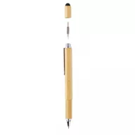   Pix unealta multifunctionala 5-in-1, 21MAR2821, 1.3x15 cm, Everestus, Bambus, Natur