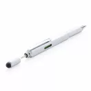 Pix multifunctional 5-in-1, cu ruleta 7 cm, Everestus, 20IAN1290, Gri, Aluminiu