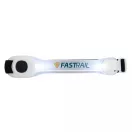 Curea de siguranta cu led-uri pentru brat, Everestus, 20IAN079, Termoplastic, Poliester, Alb