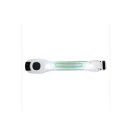 Curea de siguranta cu led-uri pentru brat, Everestus, 20IAN079, Termoplastic, Poliester, Alb