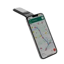Suport auto pentru telefon, 2410E24472, Everestus, 20.8 x 6 x 1.3 cm, Plastic, Negru