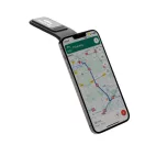 Suport auto pentru telefon, 2410E24472, Everestus, 20.8 x 6 x 1.3 cm, Plastic, Negru