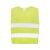 Vesta reflectorizanta pentru copii 3-6 ani, marime XS, 2401E16227, Everestus, 48x45x0.1 cm, rPET, Galben