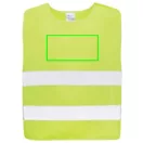 Vesta reflectorizanta pentru copii 7-12 ani, marime S, 2401E16228, Everestus, 50x48x0.1 cm, rPET, Galben