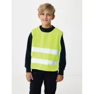   Vesta reflectorizanta pentru copii 7-12 ani, marime S, 2401E16228, Everestus, 50x48x0.1 cm, rPET, Galben