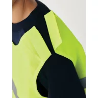   Vesta reflectorizanta pentru copii 7-12 ani, marime S, 2401E16228, Everestus, 50x48x0.1 cm, rPET, Galben