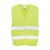 Vesta reflectorizanta, 2401E16229, Everestus, 68x134 cm, rPET, Galben