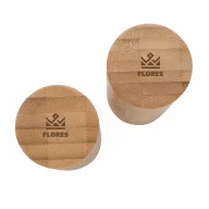   Set 2 rasnite sare si piper, Ukiyo, 22FEB0084, 5x5x14.8xØ 5 cm, Bambus, Natur