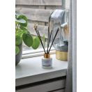 Betisoare parfumate, Ukiyo, 21OCT0141, 7 x ø 5.2 cm, Sticla, Alb