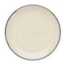 Set 2 farfurii cina, Ukiyo, 22FEB0137, 3.1xØ 27 cm, Ceramica, Alb