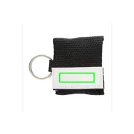Keychain CPR mask, black PP black