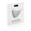 Set masti de protectie, 18x13.5 cm, XD, 20SEP0108, Poliester, Gri