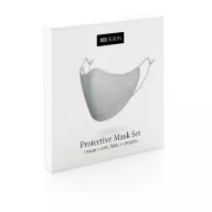   Set masti de protectie, 18x13.5 cm, XD, 20SEP0108, Poliester, Gri