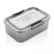   Caserola pranz, Everestus, 18SEP2395, 1000 ml, 18.2x13x6.3 cm, Otel, Argintiu