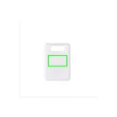 Breloc cu dispozitiv de gasire chei, Everestus, KR0319, abs, alb