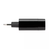   Adaptor priza, Philips, 21OCT0350, 10 x 3 x 10 cm, ABS, Negru