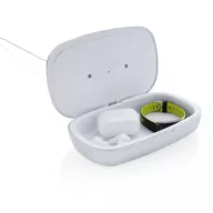   Sterilizator UV-C cu incarcator wireless 5W, 21MAR2789, 20.4x12.6x4.3 cm, XD, ABS, Bambus, Gri