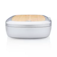   Sterilizator UV-C cu incarcator wireless 5W, 21MAR2789, 20.4x12.6x4.3 cm, XD, ABS, Bambus, Gri